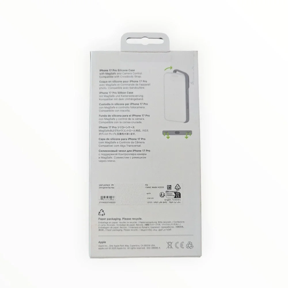 P7-O Apple Case for‎ iPhone 17 Pro Silicone with MagSafe and Camera Control